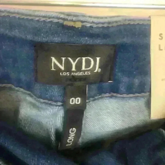 NWT NYDJ Ami Skinny Jeans Blue Sz 00L High-Rise - Picture 7 of 9